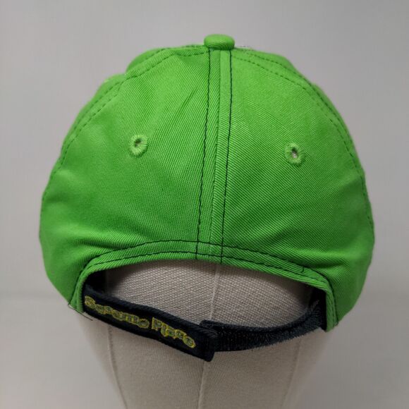 Sesame Place Boy's Strapback Hat Green Seaword 2014 Cotton Poly Blend - Picture 5 of 8